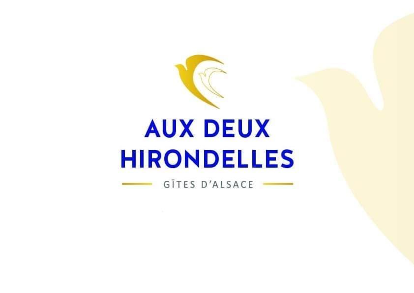 Aux Deux Hirondelles Houssen Exterior foto